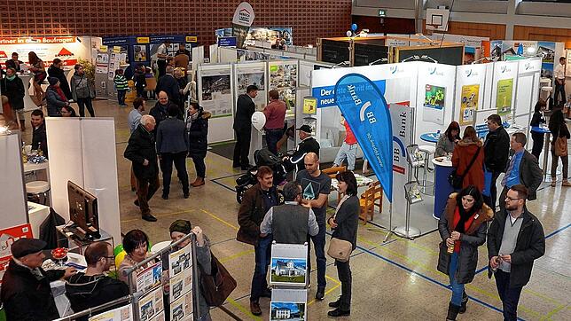 Reges Interesse fand die Immobilienmesse im vergangenen Jahr.