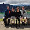Schöne Urlaubstage in den Anden Ecuadors verbrachten (von links) Christian Sautermeister, Lena Ebner, Anna-Lisa Butowski und Luca Völkle ...