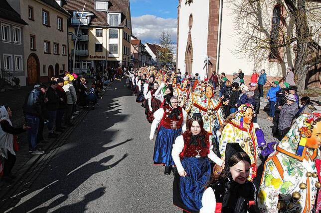 Bild 6: So schön war der große Hanselumzug am Fasnetdienstag in Hüfingen &ndash; Teil 1