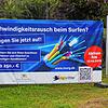 Am Orsteingang von Oberhof und Hänner wirbt die Gemeinde Murg zurzeit mit großen Bannern dafür, dass möglichst viele Bürger beim ...
