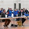 Das Verkehrsgutachten zum Fachmarktzentrum Studer-Areal wurde von der Firma Fichtner vorgestellt. Im Bild (vorne von links) ...