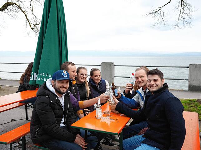 Beim Streetfood-Markt überzeugt diesmal auch die Kulisse.