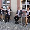 Sprache: Freuen sich auf die Eröffnung vom Sprachpanorama in Laufenburg: Annette Meyer, Vizepräsidentin Judith Wiese, Präsidentin ...