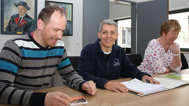 In viele Sitzungen besprechen sich die Mitglieder der Festausschüsse der 775-Jahr-Feier in Unterkirnach. Immer gibt es, so wie hier beim ...