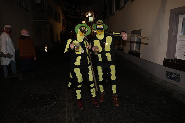 Bild 12: Konstanzer Fasnacht: Mäschgerle erobern die Stadt – die schönsten Bilder vom Schmotzigen Dunschtig