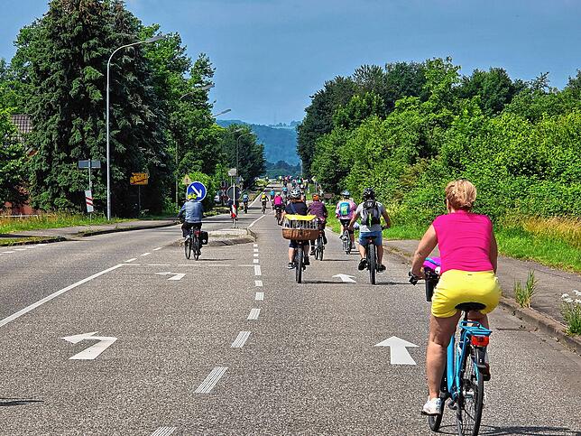 Bild 16: Bilder von 20. Slow-up am Hochrhein