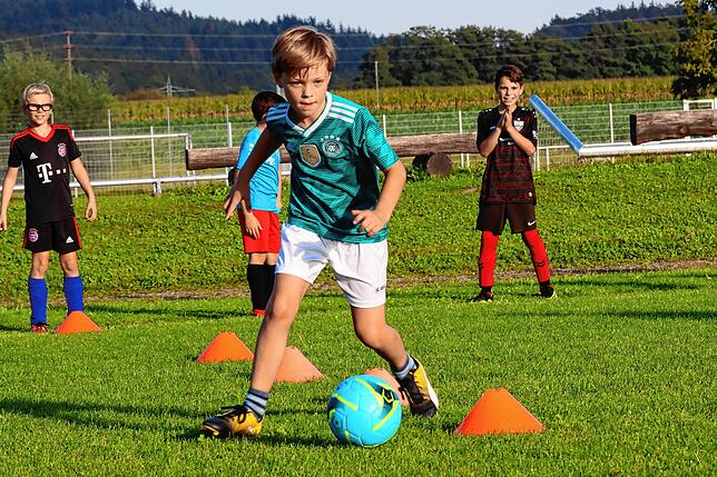 Bild 21: Auch die Jugendfußballer starten in die Saison. Wir haben Bilder vom E-Jugendtraining des SV Allensbach!