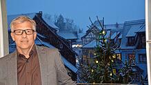 &bdquo;Ich bin zuversichtlich für das neue Jahr&ldquo;, sagt der Meersburger Bürgermeister Robert Scherer.