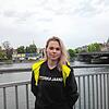 Erika Andrilionyte, auch als Erika Jaand bekannt, kann sich am Tag vor ihrer Abfahrt noch gar nicht vorstellen, ihre Tour auf den Rhein ...