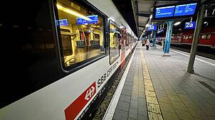 (Symbolbild) Am frühen Dienstagmorgen, 10. Juni, haben Zollbeamte am Bahnhof Konstanz Reisende kontrolliert. Ein Mann wurde im Anschluss ...