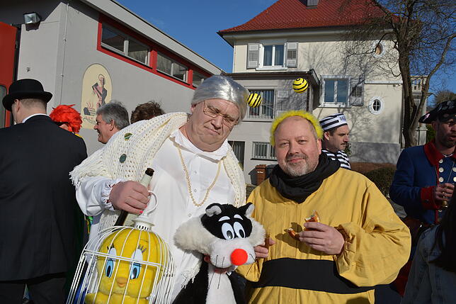 Bild 25: Bilder vom Leimbacher Rathaussturm