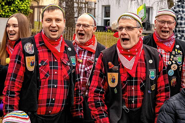 Bild 17: Grenzsteintreffen Brigachtal: So schön war‘s beim Umzug durch Kirchdorf – Teil 3