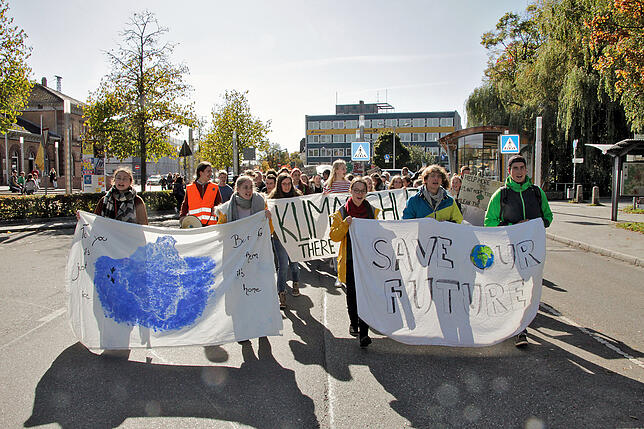Bild 6: Impressionen von der Fridays for Future-Demo in Villingen