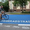 Hier haben Fahrradfahrer Vorrang: Doch es kommt immer wieder zu brenzligen Situationen. Archivbild: Sandra Pfanner