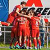 Großer und erleichterter Jubel beim 1. FC Rielasingen-Arlen, der gegen Oberachern zwar schon 4:1 führte, dann aber noch ordentlich ...
