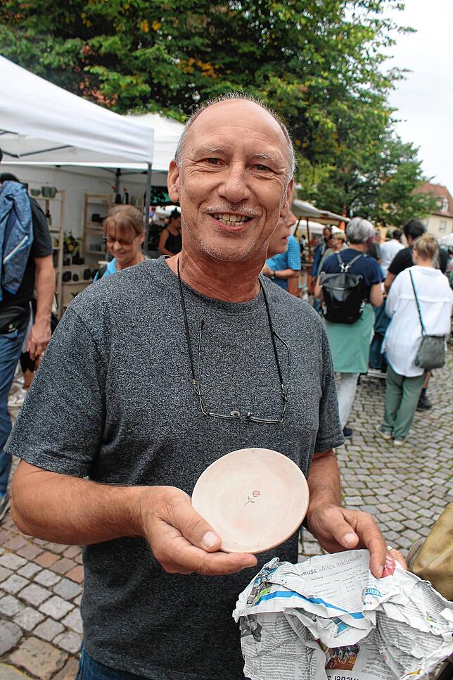 Bild 19: Töpfermarkt begeistert trotz kühler Witterung am Sonntag