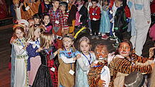 Bild : Bilder der Jungnarren beim Kindernachmittag in Singen