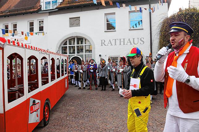 Bild 9: Die besten Bilder vom Rathaussturm in Markdorf