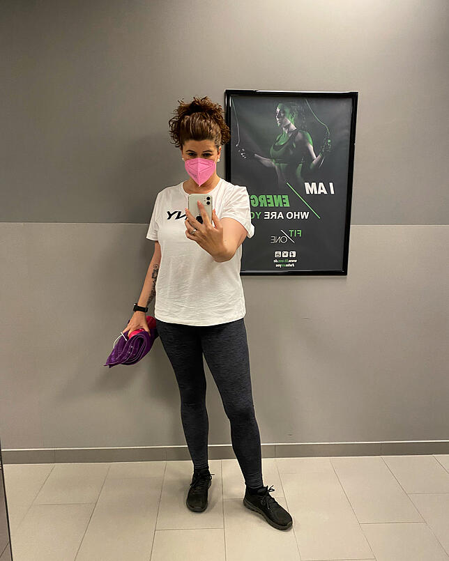 Leserbild "Endlich wieder....!" von Roselyn Böhnke "Das 1. Training seit dem Lockdown im FIT/ONE Laufenburg. Es hat so gut getan sich mal wieder richtig auszupowern und auch andere ...