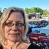 Mittendrin und gar nicht fremd: Renate Pfeifer ist mit Mitte 50 zum ersten Mal beim Campus-Festival. Und freut sich, dass sie kein ...