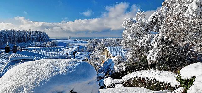 Bild 28: Was für ein Wintereinbruch am Bodensee: Die schönsten Schnee-Bilder vom Wochenende