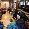 Das Thema Wohnen bewegt Konstanz: Viele Besucher und Experten nehmen am SÜDKURIER-Stadtgespräch am Donnerstag, 22. Februar, im Theater ...