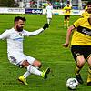 Abschied: Sandro D&lsquo;Accuro (links, in seinem letzten Spiel beim FV Herbolzheim) ist nicht mehr beim SV 08 Laufenburg.