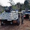 Im April 2021 präsentierte das Donaueschinger Jägerbataillon im Weißwald bei Tannheim seine Übungseinheiten.
