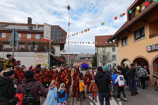 Bild 4: Hier sind die besten Bilder vom Narrenbaumstellen in Görwihl