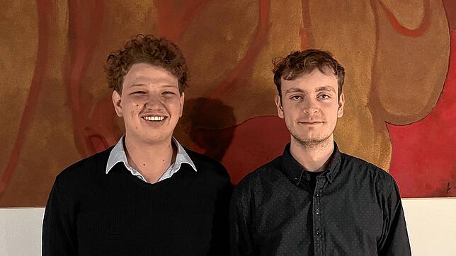 Jakob Krug (links) und Lars Sonntag, erster und zweiter Vorsitzender des Vereins Taktwerk, in der Naturata. Weil der Verein noch keinen ...