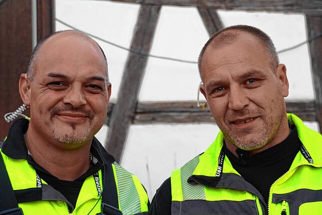 Bild 18: Gute Stimmung beim Auftakt des Weinfests in Bermatingen