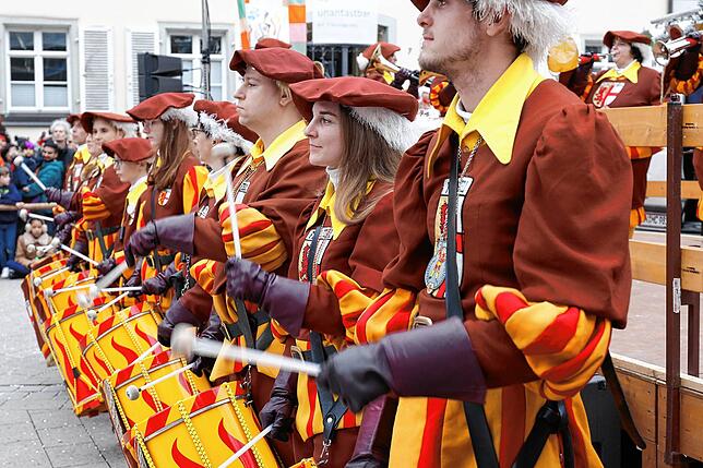 Bild 22: Narrenbaumstellen auf dem Radolfzeller Marktplatz