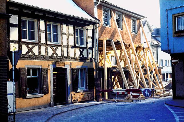 Umbau Haus Kunicki im Jah 1980. Bild: Karl Rudigier