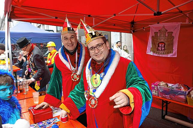 Bild 6: Närrisches Treiben beim Narrenmarkt 2024 in Konstanz