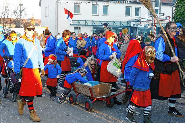 Bild 31: Alle Bilder vom Jubiläumsumzug Bockzunft Stetten am kalten Markt