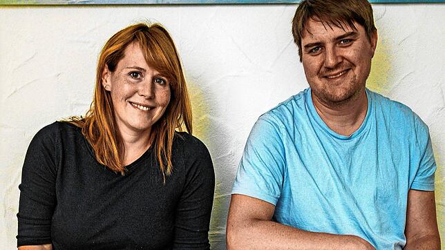 Jetzt zu viert: Bürgermeisterin Lisa Hengstler mit ihrem Mann Benjamin Hengstler sowie dem zweijährigen Sohn Paul und der im September ...