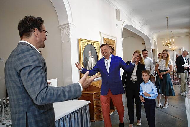 Bild 12: Fotos der Geburtstagsparty auf der Bodensee-Insel: Björn Graf Bernadotte feiert auf der Mainau