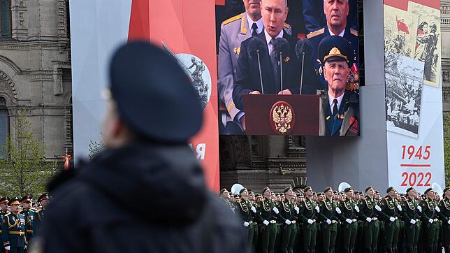 Vladimir Putin bei seiner Rede