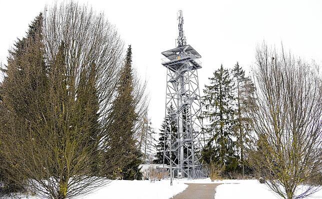 Der Funkmast auf dem Hubenloch lieferte Daten, die den Verbleib des gesuchten Mannes nachzeichneten.