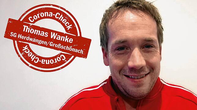 Bild : Der Corona-Check: Thomas Wanke zur Lage bei der SG Herdwangen/Großschönach
