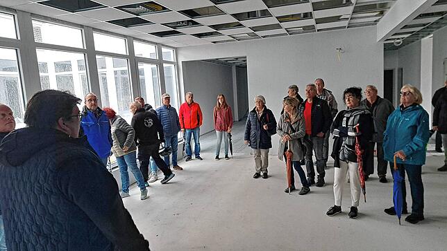 Bild 16: SK öffnet Türen: Bilder von der Führung über die Baustelle des Gesundheitscampus in Bad Säckingen