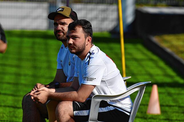 Lehrjahre: An der Seite von Klaus Gallmann (hinten) startete Sylvio Kech seine Trainer-Laufbahn vor sechs Jahren als Co-Trainer beim FC ...