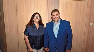 Claudia Villinger und Patrick Schmidt sind neu im CDU-Vorstand. Foto: Stefan Pichler