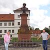 Manuela und Ulrich Dorss (von links) wohnen seit einigen Jahren in Markdorf, aber nach Meßkirch kommen sie immer mal gerne wieder. Auch ...