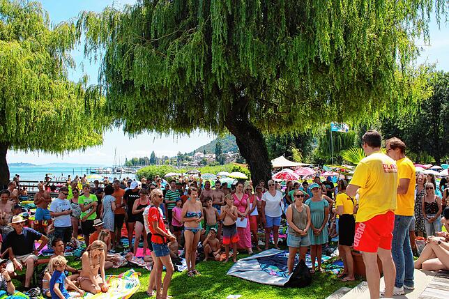 Bild 18: Bilder vom Seeschwimmen 2023 am See-Ende