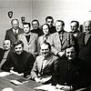 Der Gemeinderat der Gesamtgemeinde Deggenhausertal im Jahre 1972 (sitzend, von links): Alfons Stotz, Rupert Metzler, Alois Waizenegger, ...