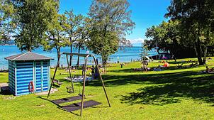 Das Strandbad Litzelstetten heute: Im vergangenen Jahr hatte die Einrichtung rund 30.000 Besucher.