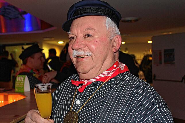 Peter Kaufmann auf dem Hänsele-Ball im Jahr 2017.