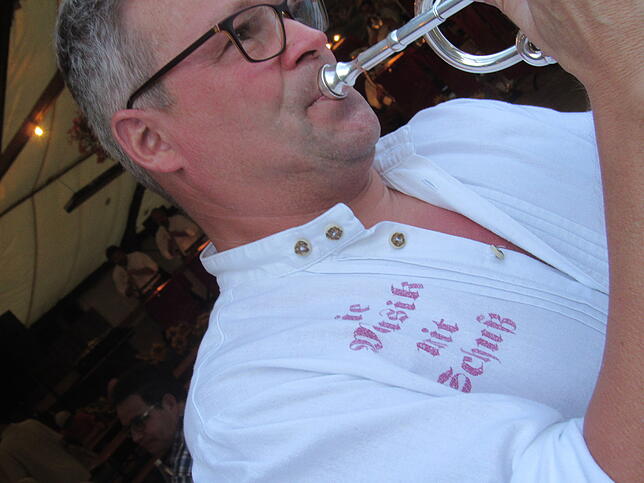 Bild 32: Bilder: Heißes Sommerfest in Engelswies mit Blaskapelle Peng