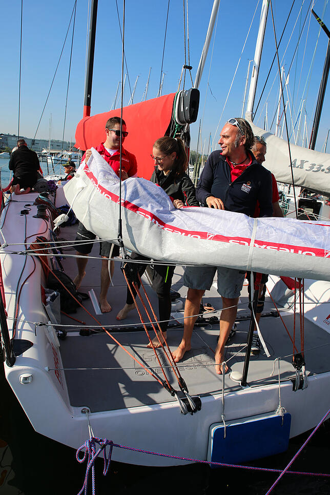 Bild 2: Sie lieben Wind, Wasser und Segel: Diese Menschen haben an der Bodenseewoche teilgenommen und stellen ihre Boot vor